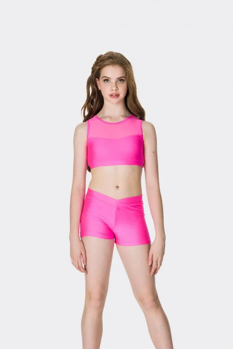 Studio 7 Mesh Crop Top | Adult