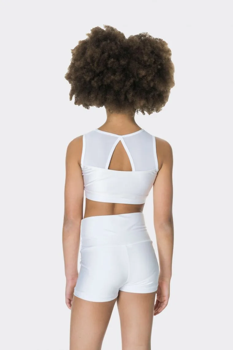 Studio 7 Mesh Crop Top | Adult