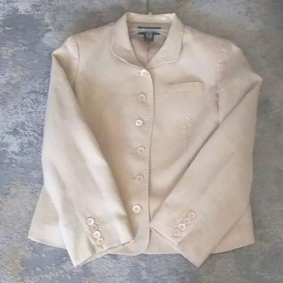 STUNNING BROOKS BROTHERS BLAZER,100% IRISH LINEN, FULLY LINED, S-4