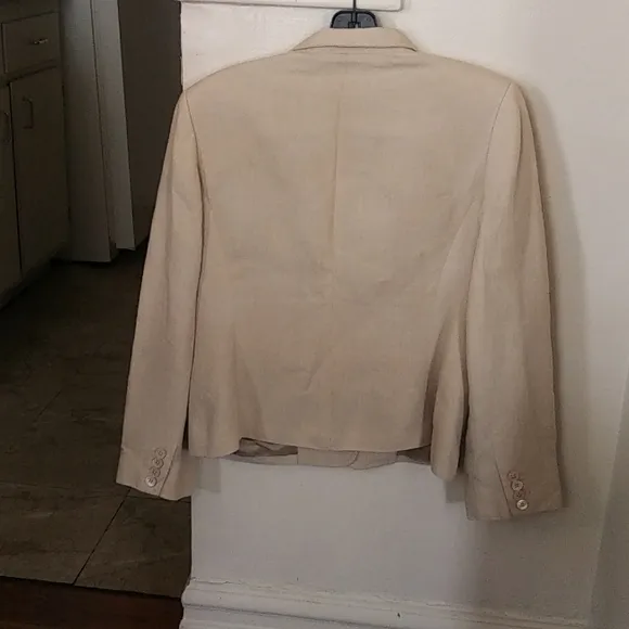 STUNNING BROOKS BROTHERS BLAZER,100% IRISH LINEN, FULLY LINED, S-4