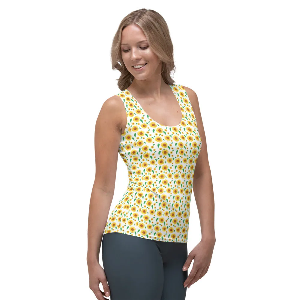 Sunflower Salad Sublimated Tank Top