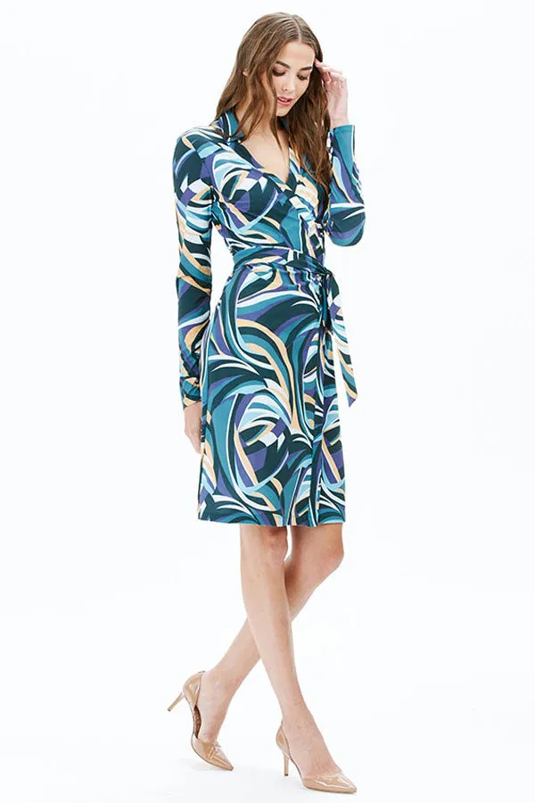 SUNNY L/S DRESS | TEAL