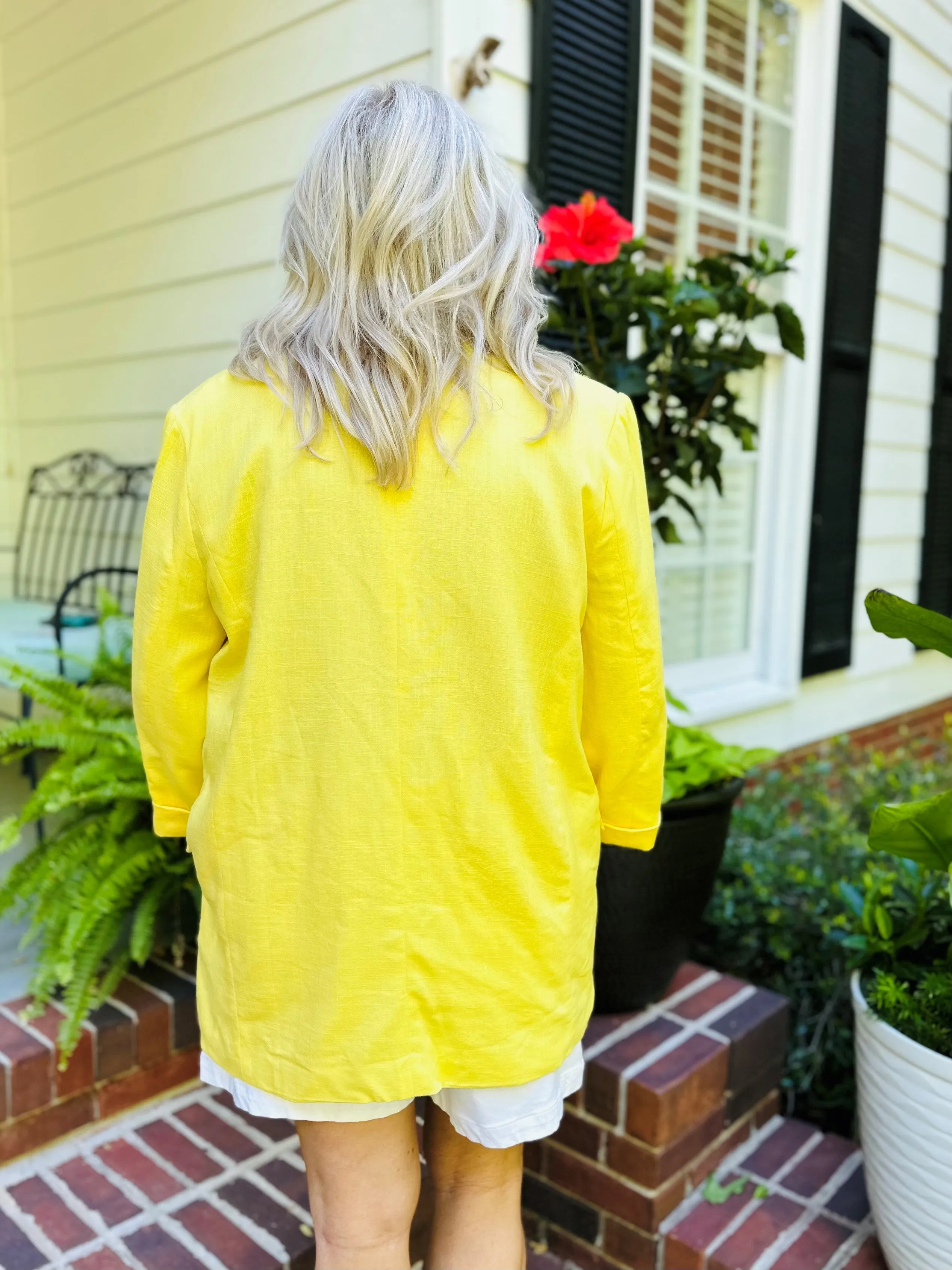 Sunshine Linen Blazer