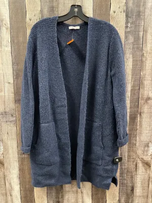 Sweater Cardigan By Madewell In Blue, Size: S