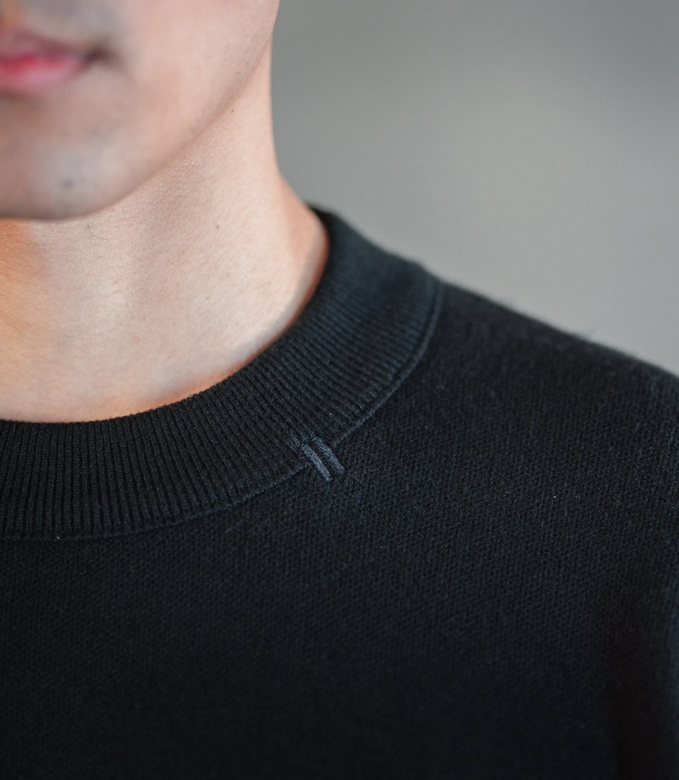 Sweater Crewneck - Black