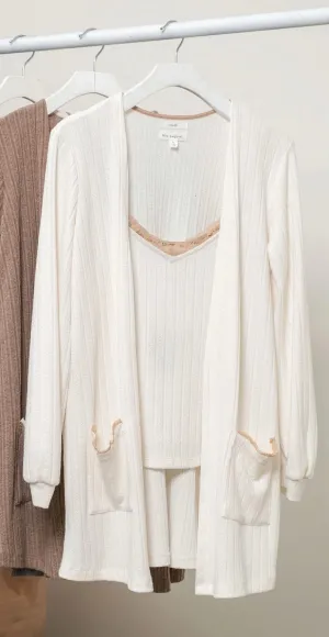 Take Me Home Ribbed Cardigan