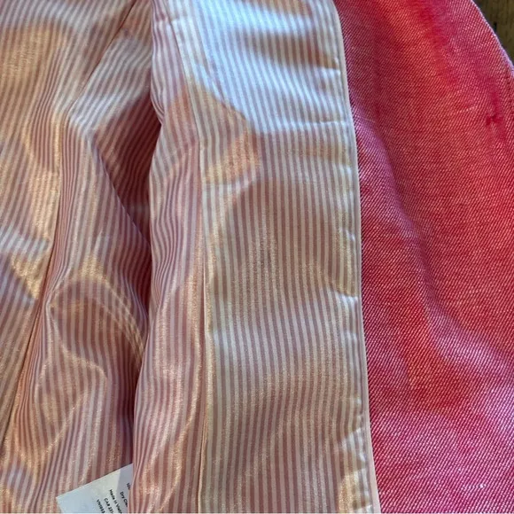 Talbots Classic Linen Blazer, 8P, Pink, Work, Easter,Church, Spring, Chic