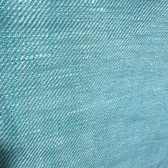 Talbots Long Linen Blazer Aqua, NWT, Size 10P
