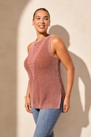 Terracotta Sleeveless Tunic