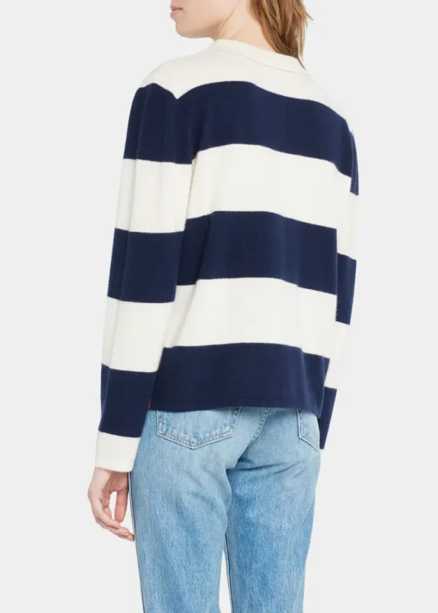 The Enzo Striped Rugby Top