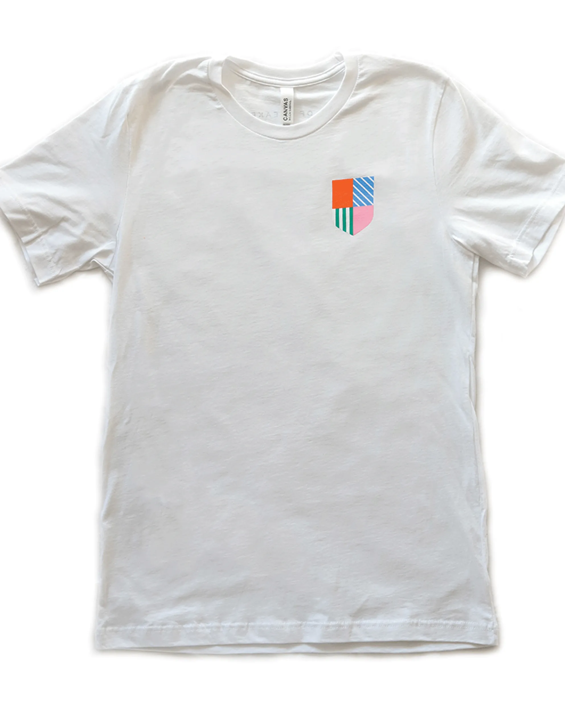 The Logo Tee in White.