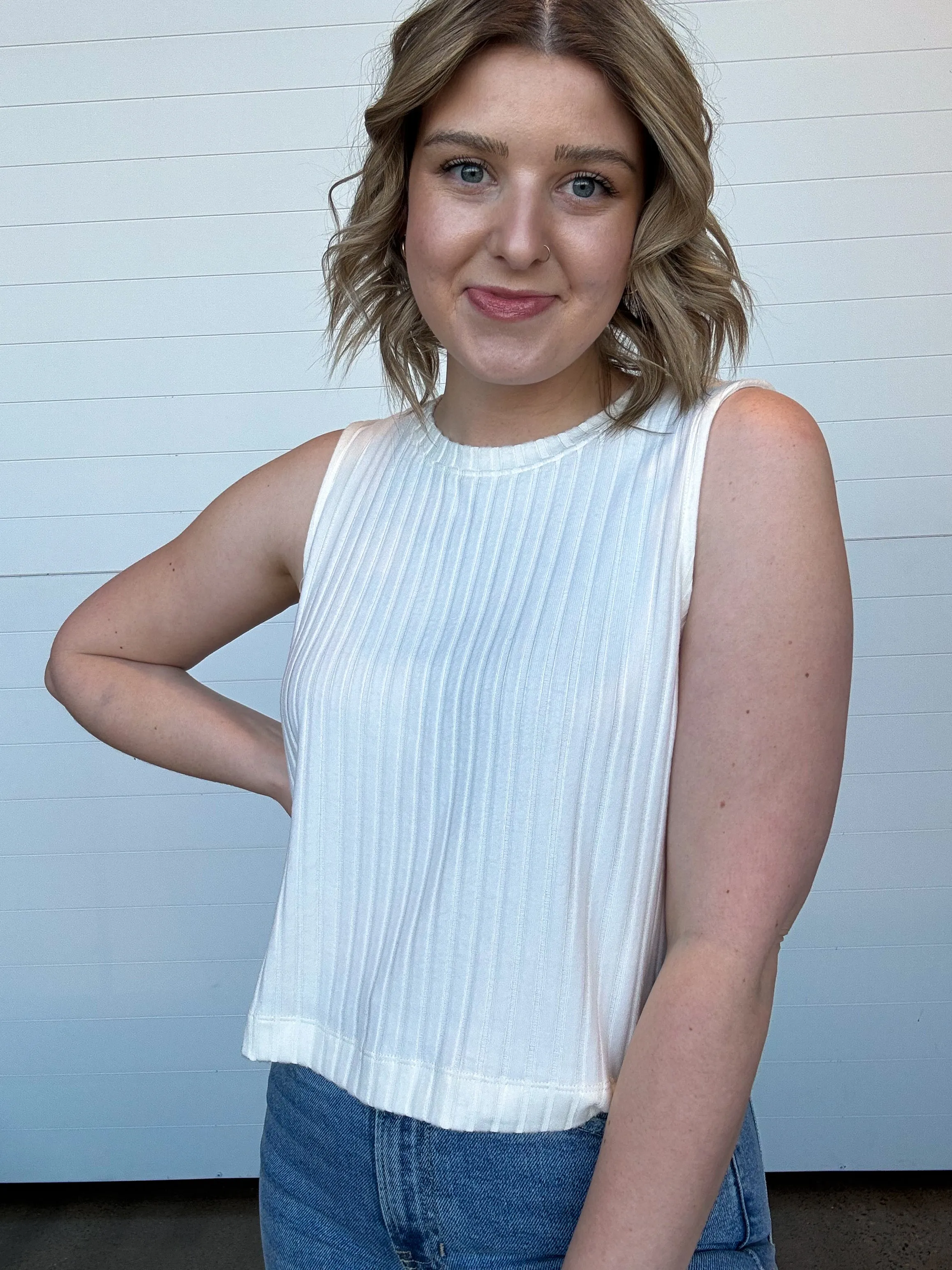 The Sloane Rib Tank