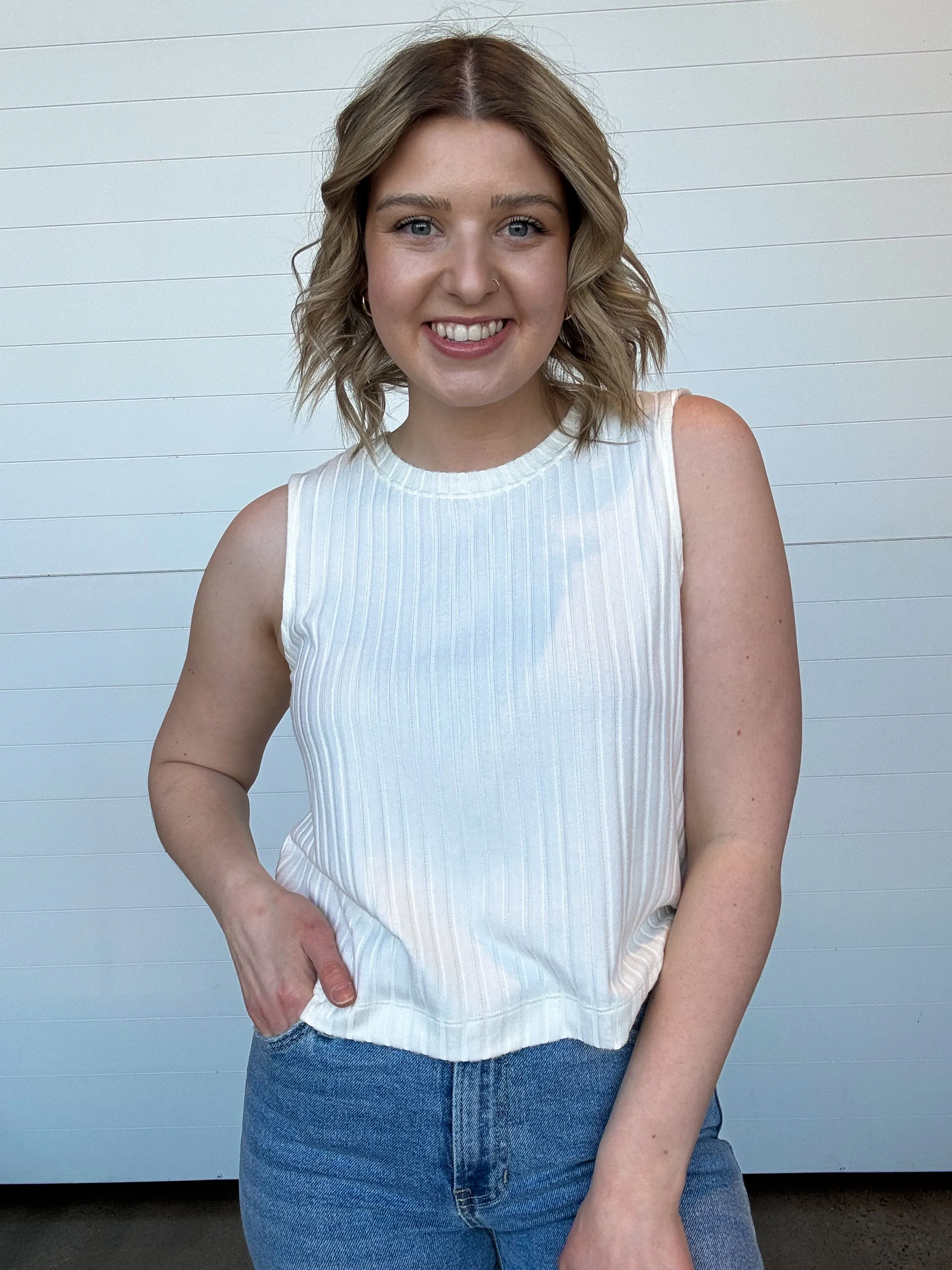 The Sloane Rib Tank