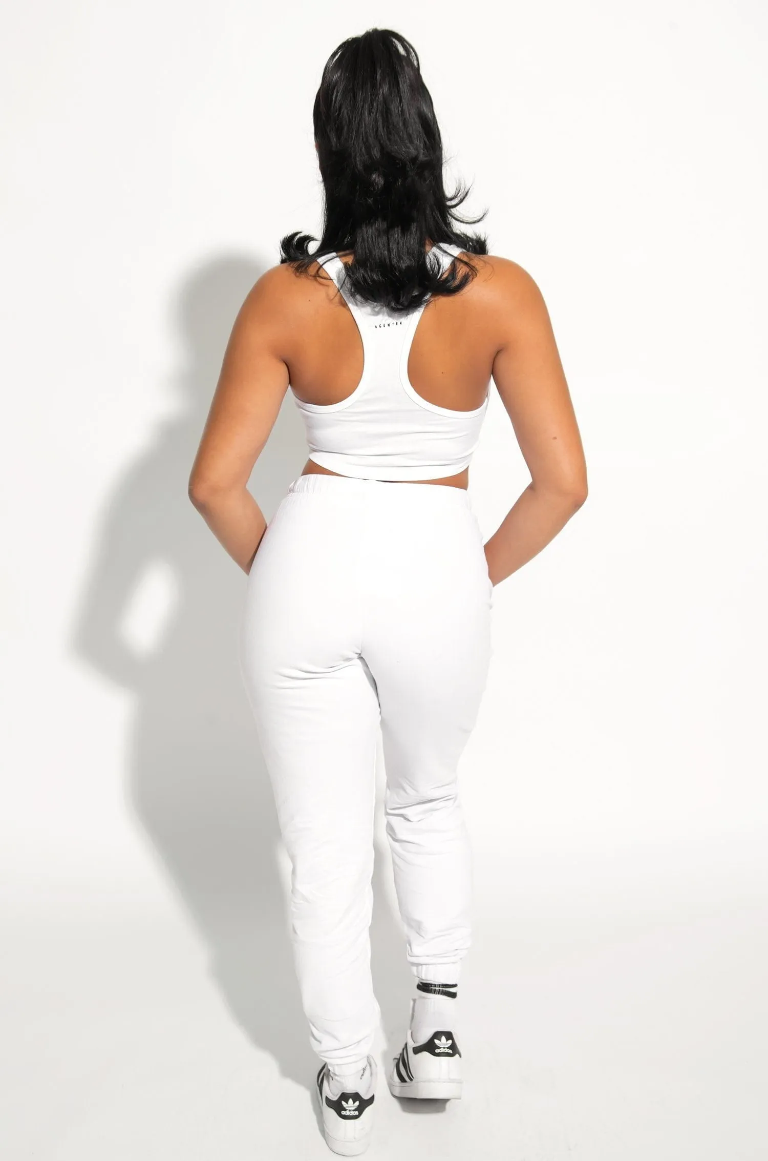 Tied Up Crop Tank - Botanical