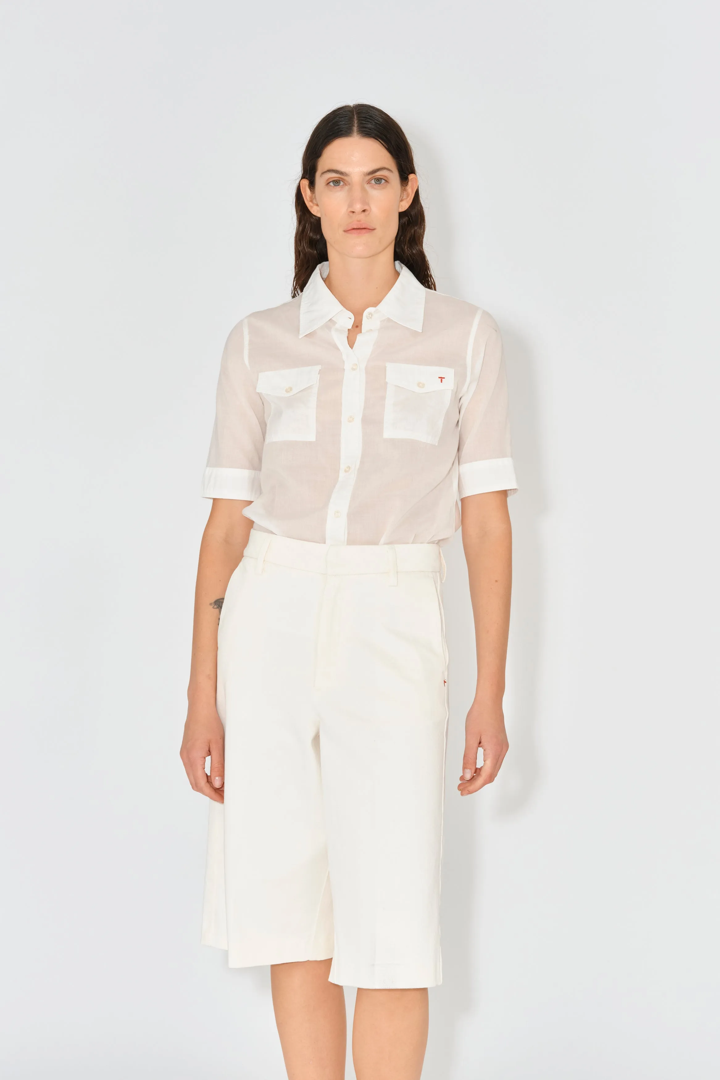 TMRW Ellen Bermuda Shorts - Ecru