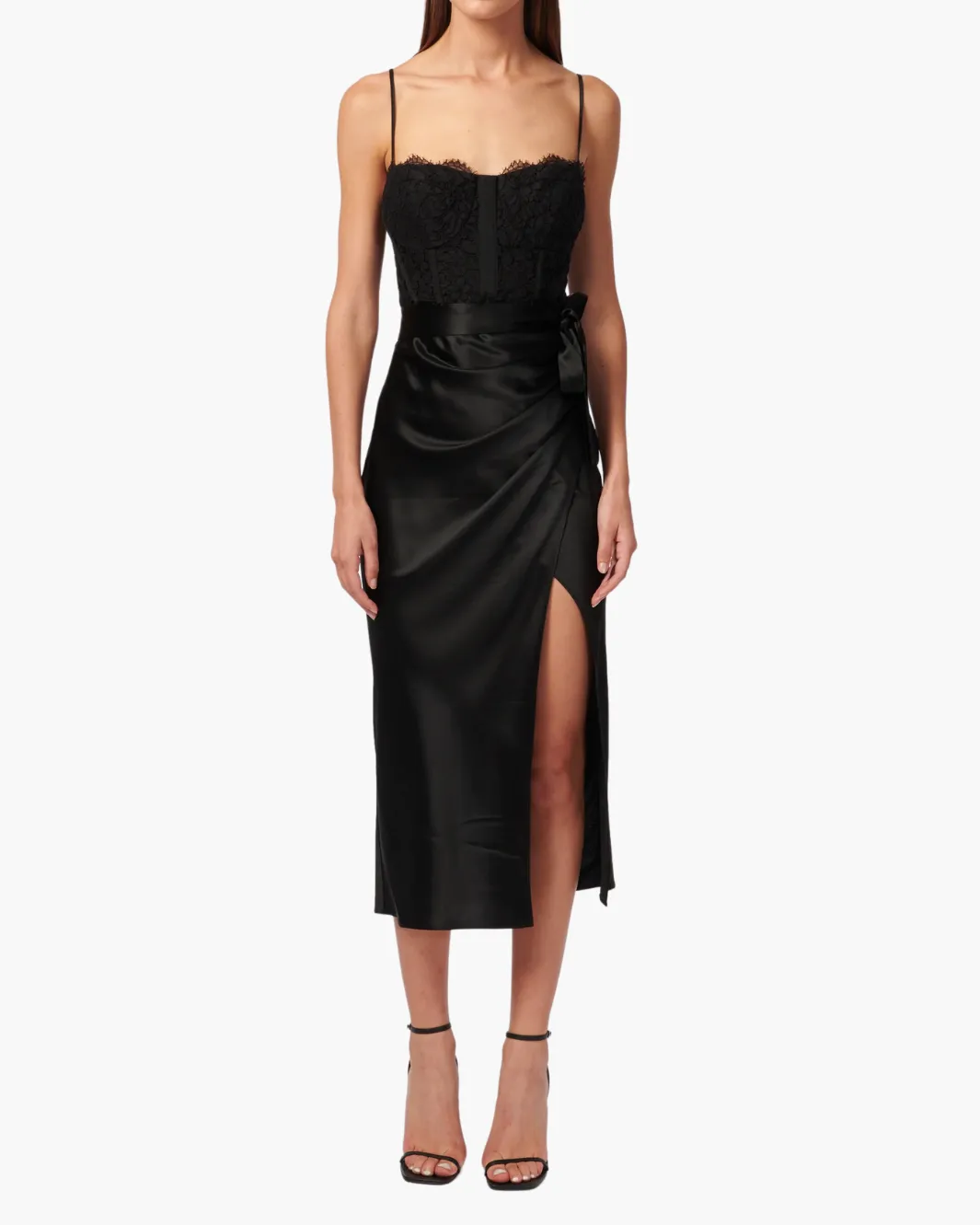 TRICIA DRESS IN BLACK