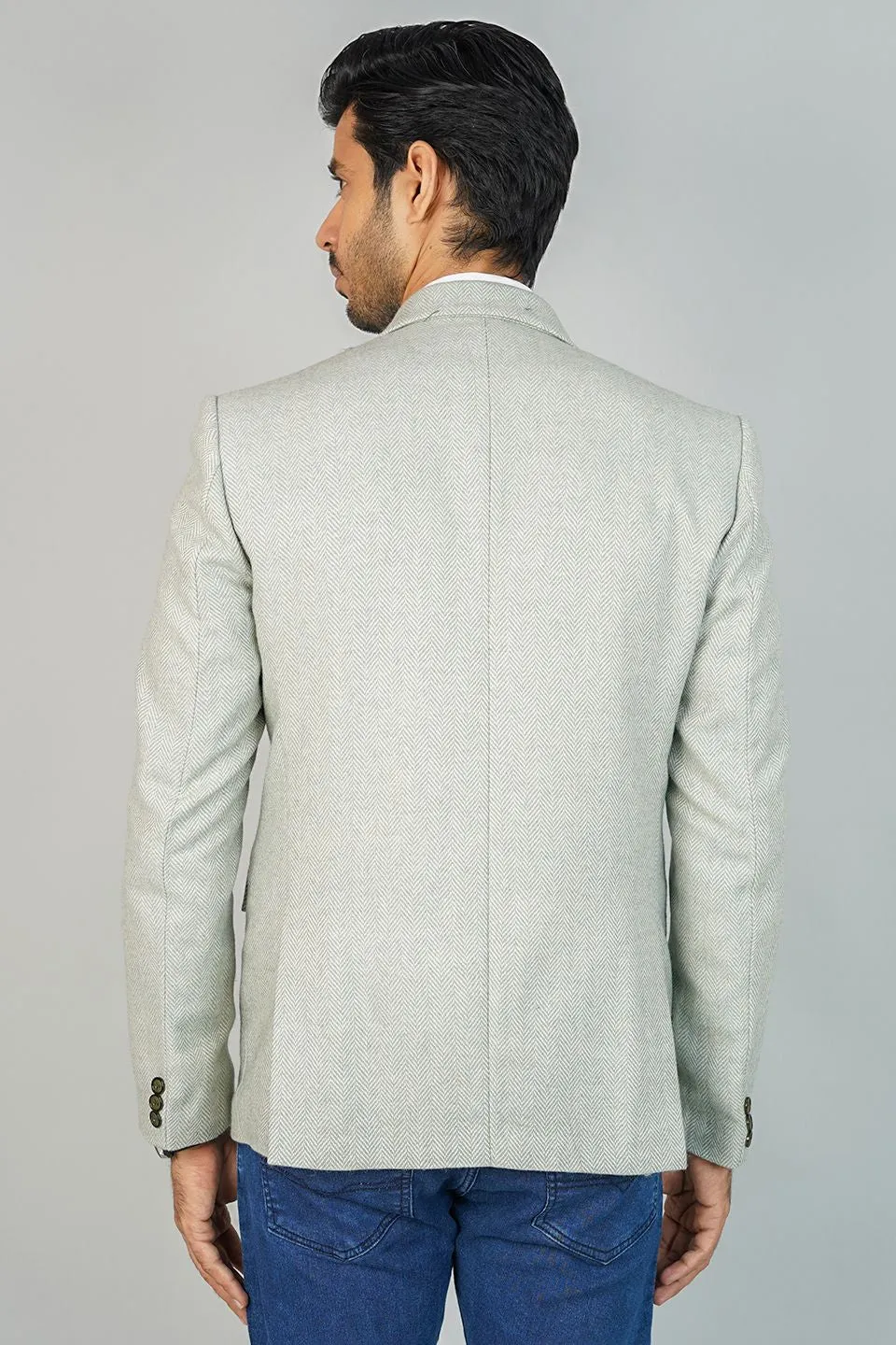 Tweedwool Grreen Blazer