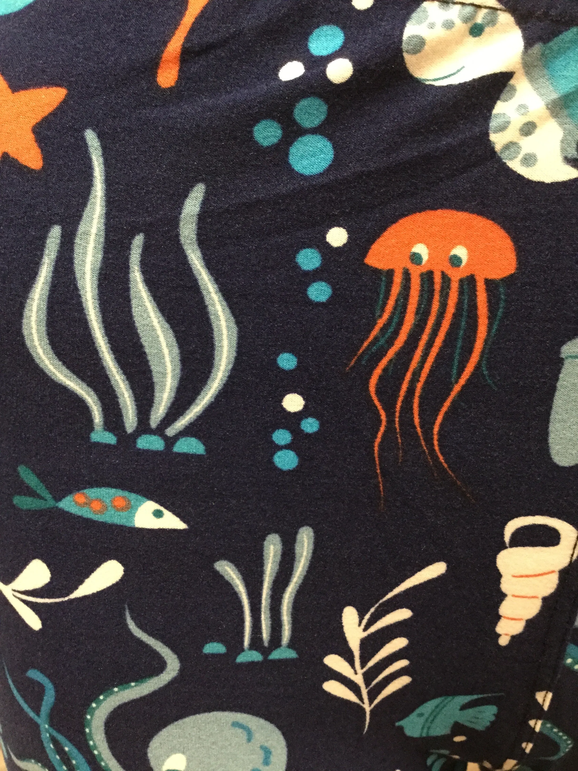 Under The Sea Biker Shorts