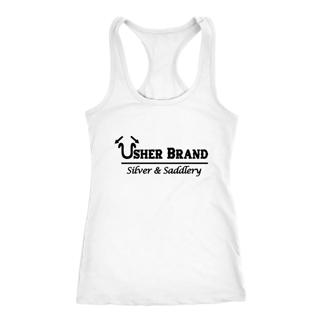 Usher Brand Womens Racer Back Tank top