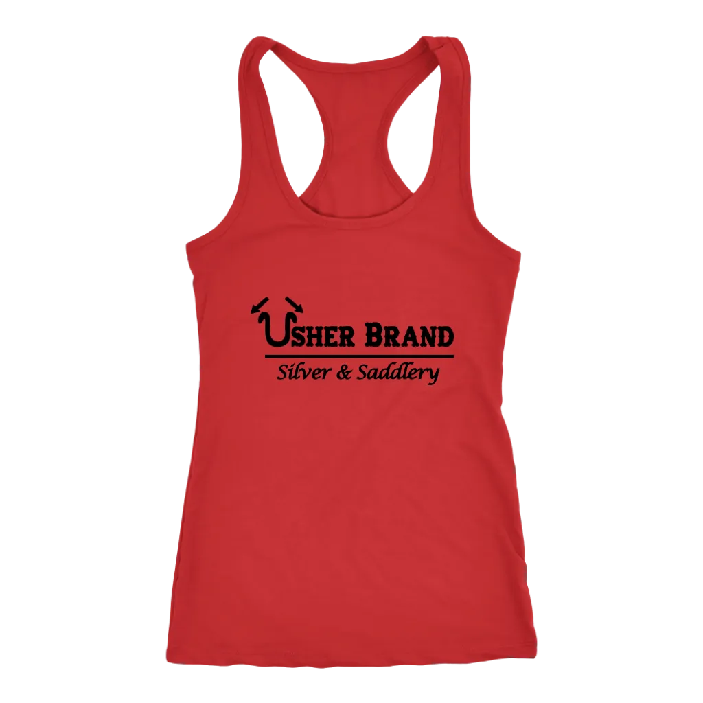 Usher Brand Womens Racer Back Tank top