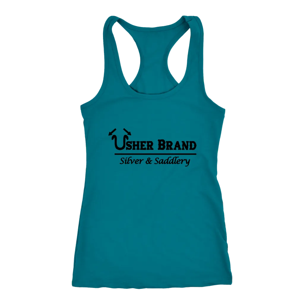 Usher Brand Womens Racer Back Tank top