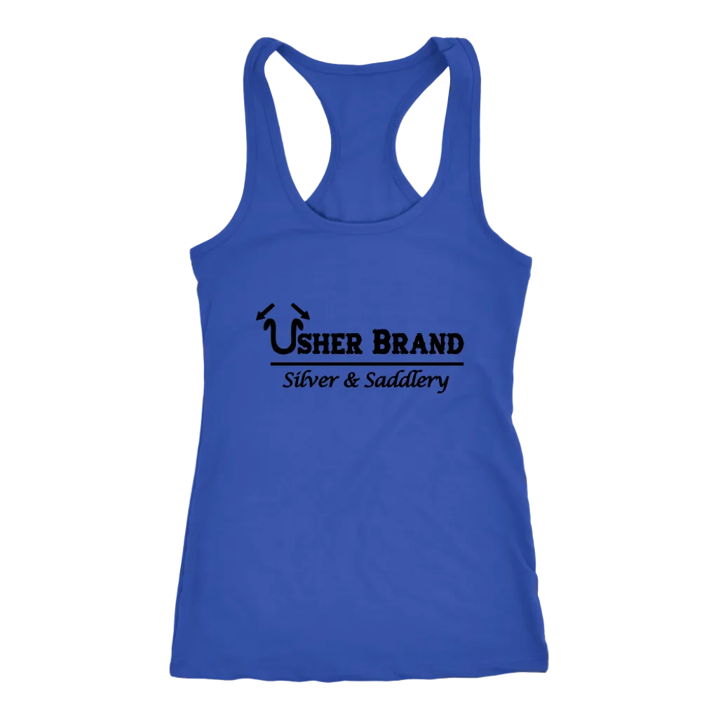 Usher Brand Womens Racer Back Tank top