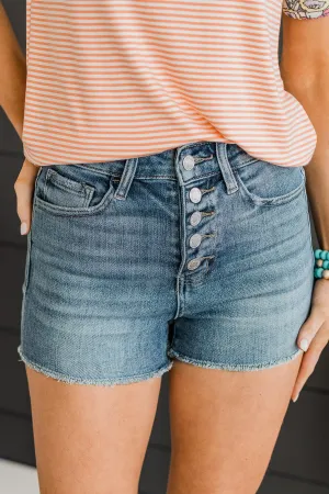 Vervet High-Rise Shorts- Paulina Wash