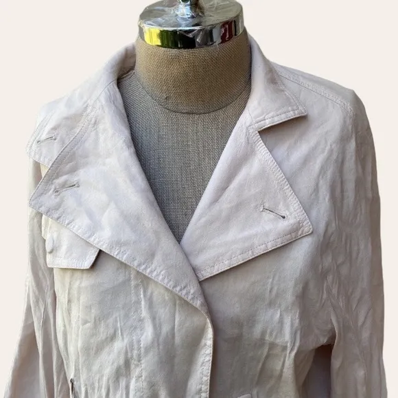 Vince linen blended gorgeous blazer with great pockets. Beautiful.