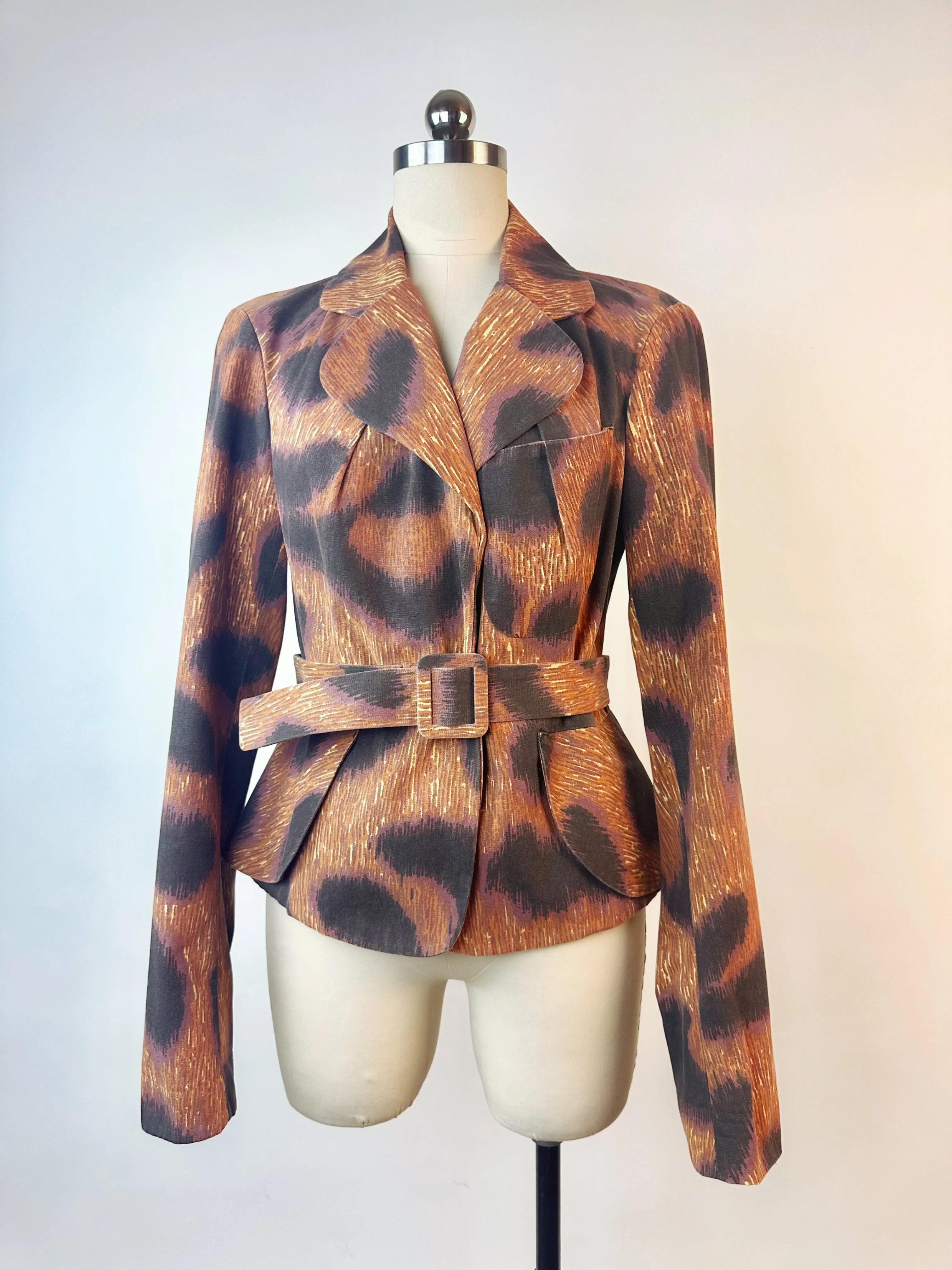 Vivienne Westwood SS 1994 Café Society Leopard Jacket