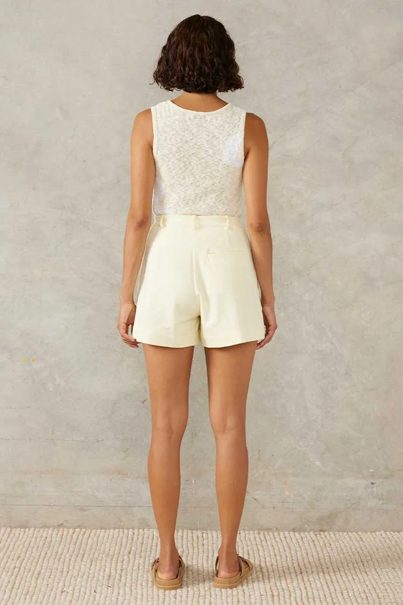 VOYAGE EMBROIDERED SHORT