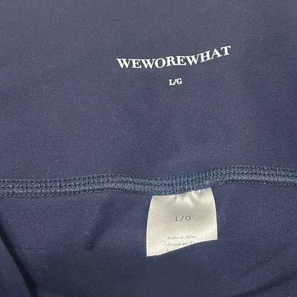 WEWOREWHAT High Waisted Biker Shorts