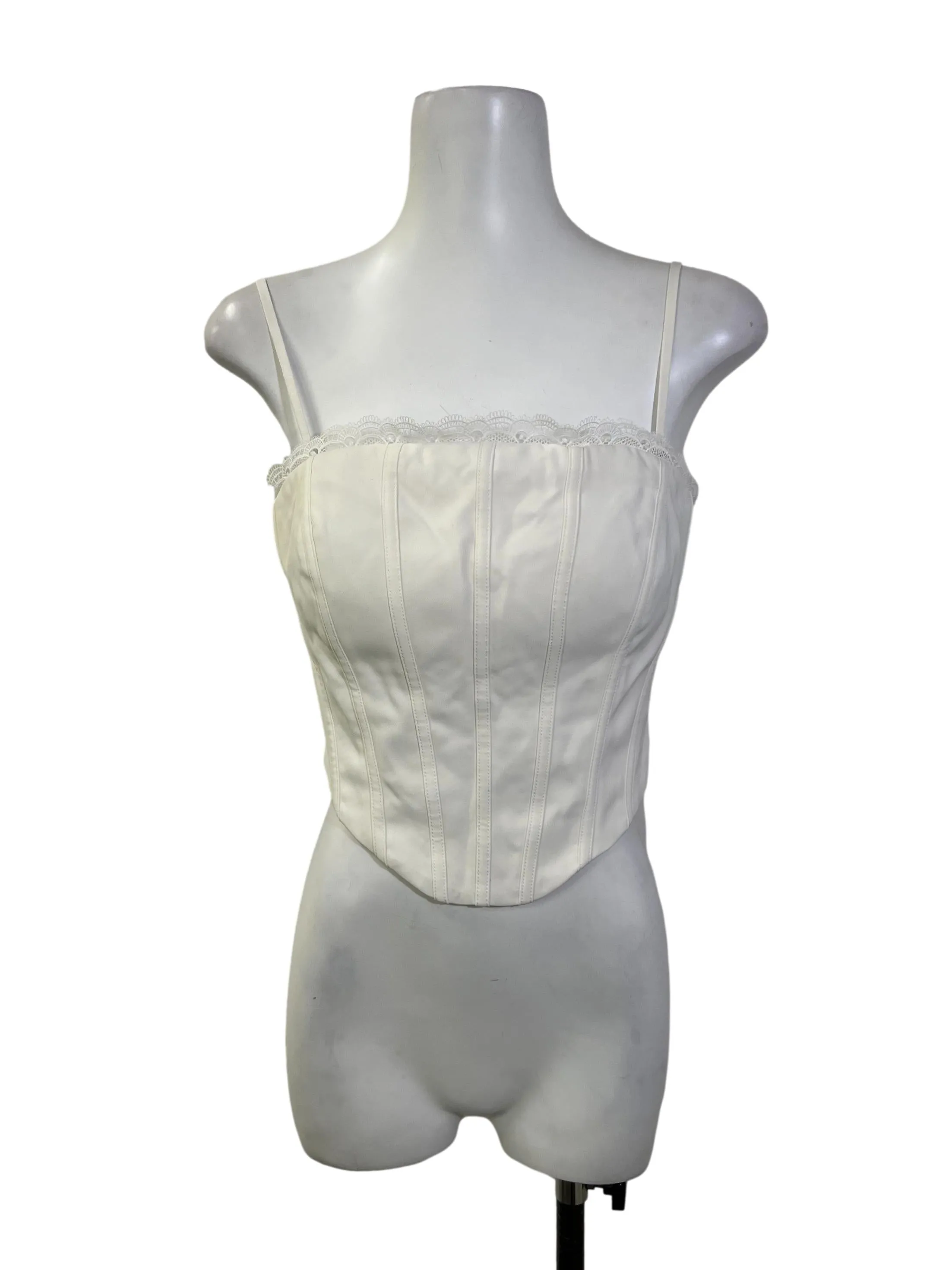 White Corset Top