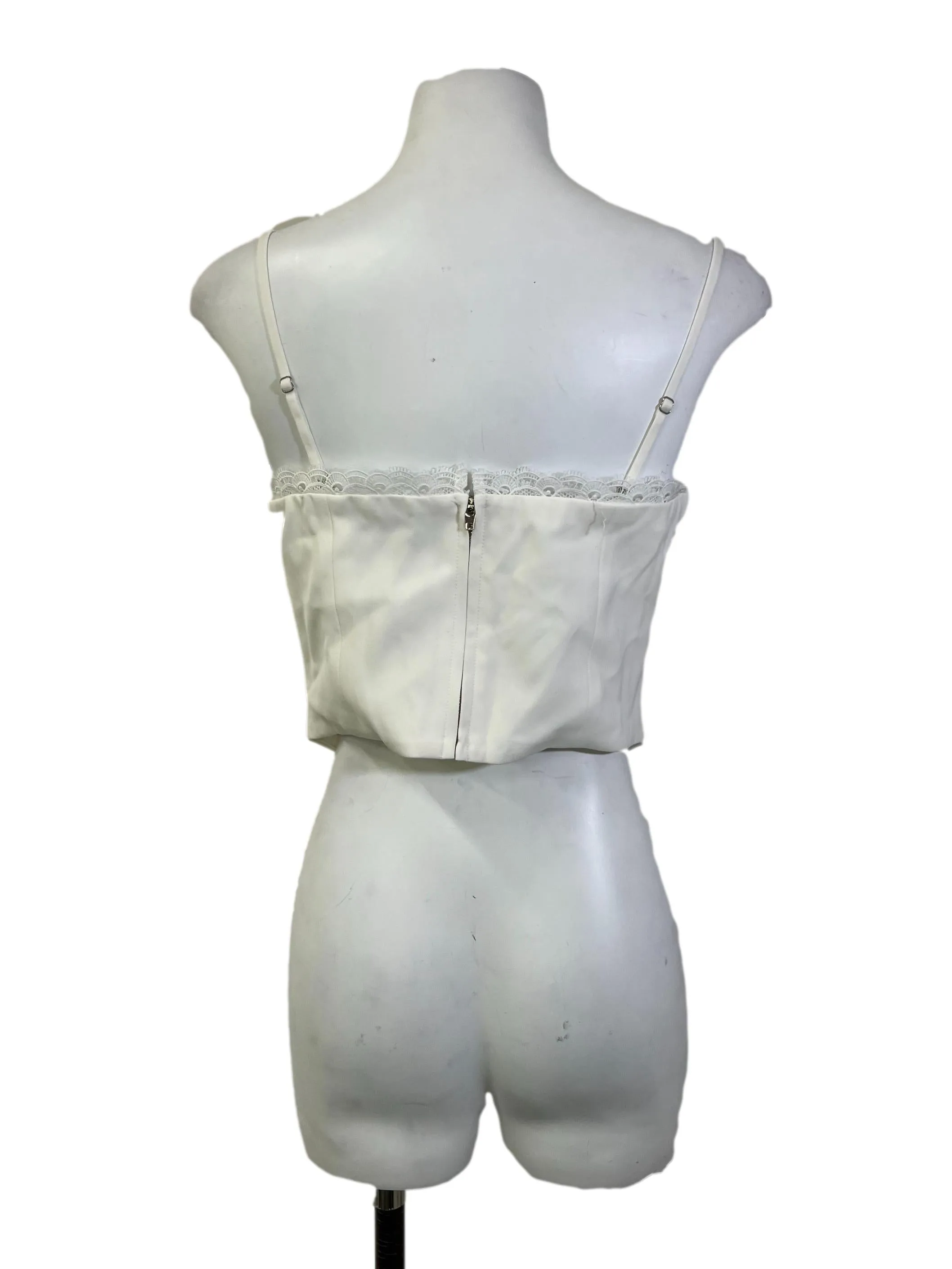 White Corset Top