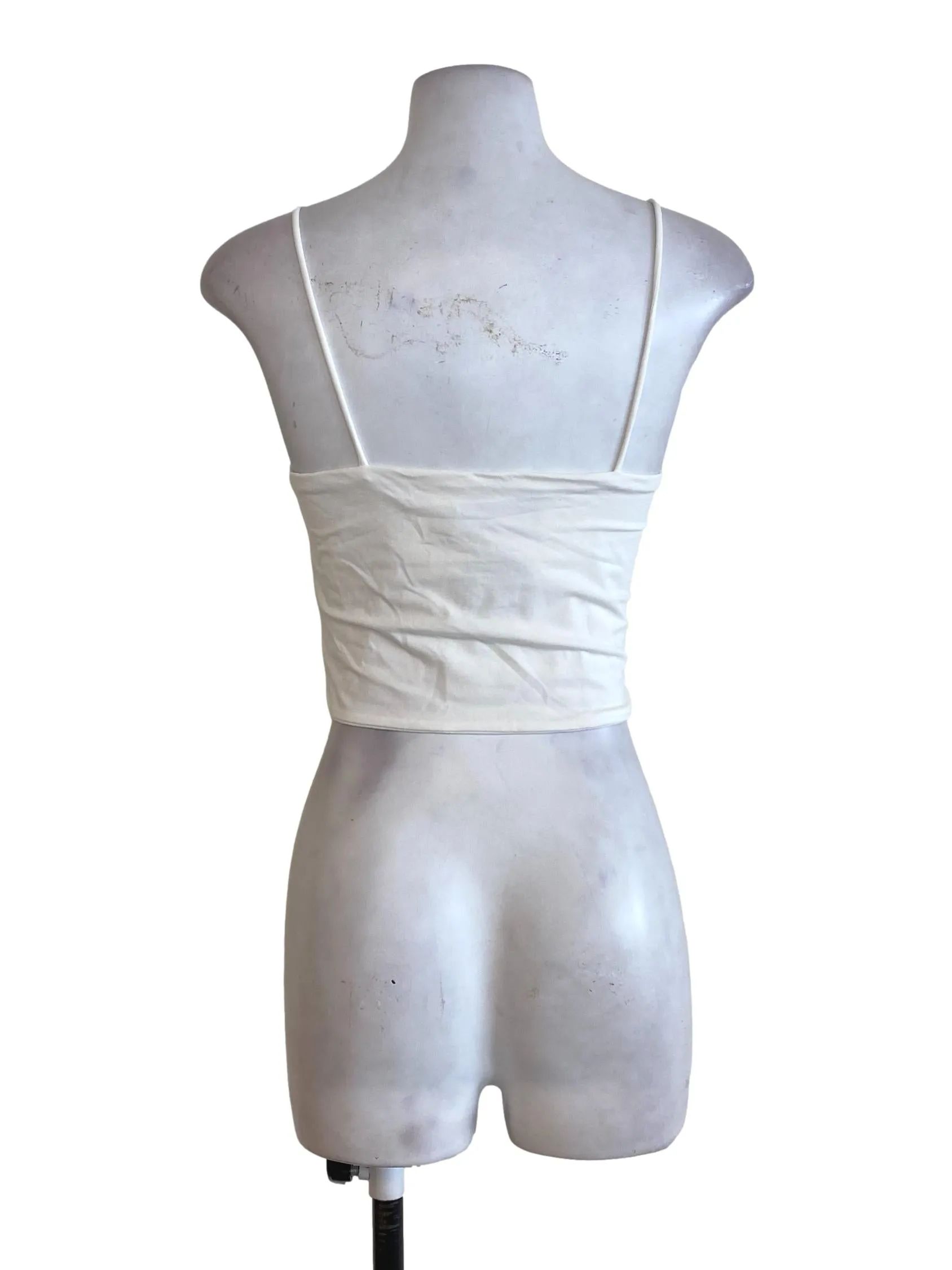 White Crop Top TTR
