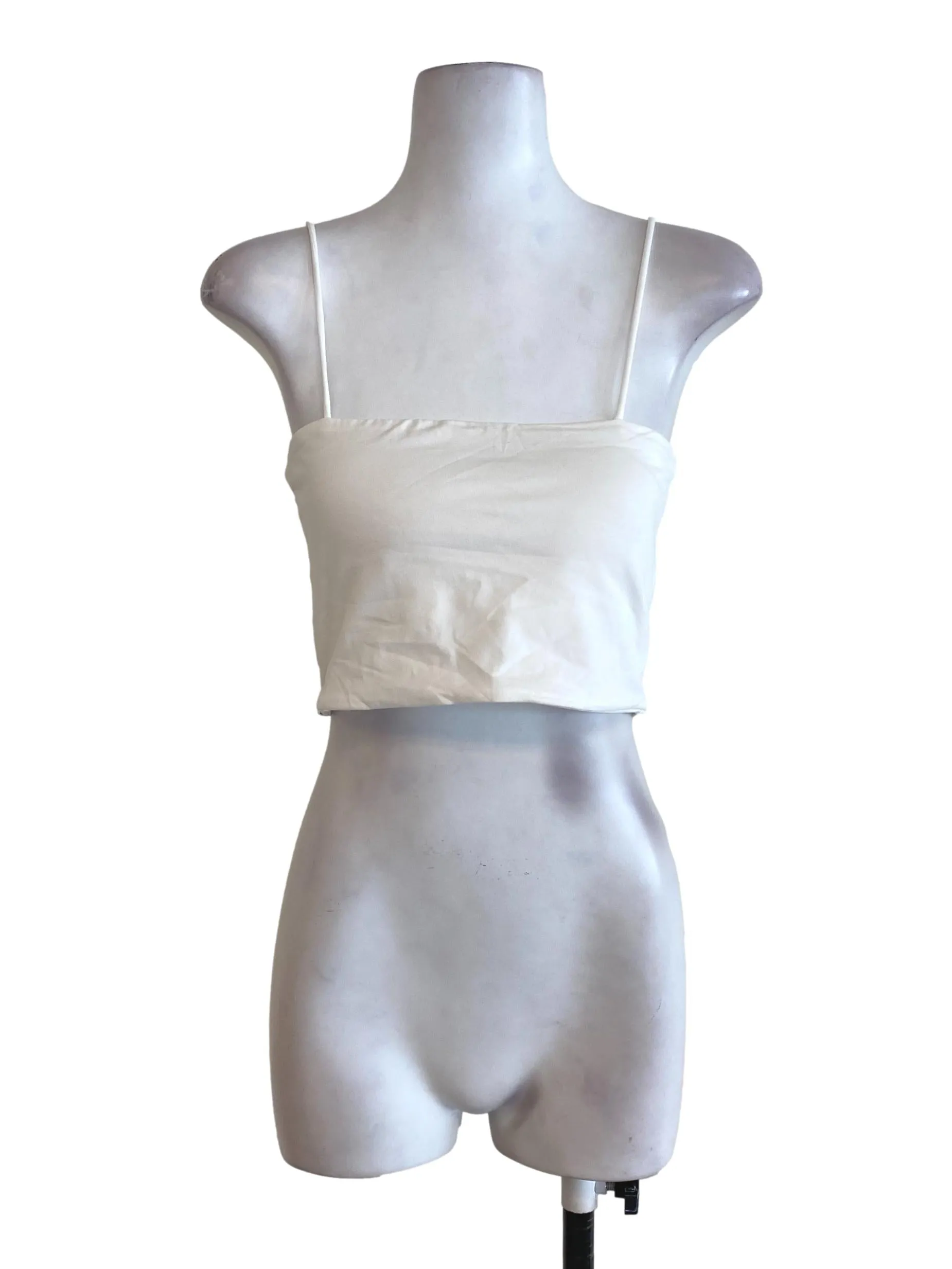 White Crop Top TTR