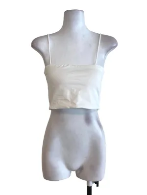 White Crop Top TTR
