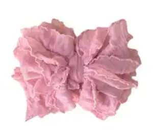 Wide Headband Bow - Bubblegum