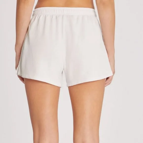 Wildfox Miami Pride Shorts Rainbow Kiss in Vanilla
