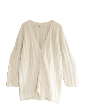 Wol Hide Wide Rib Cardigan