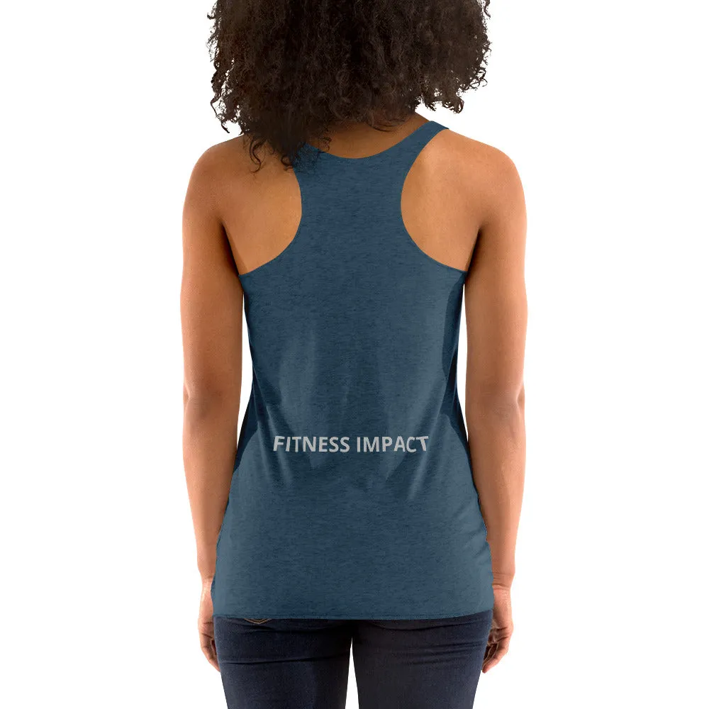Women's Its Just Work Racerback Tank