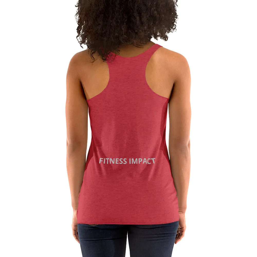 Women's Its Just Work Racerback Tank