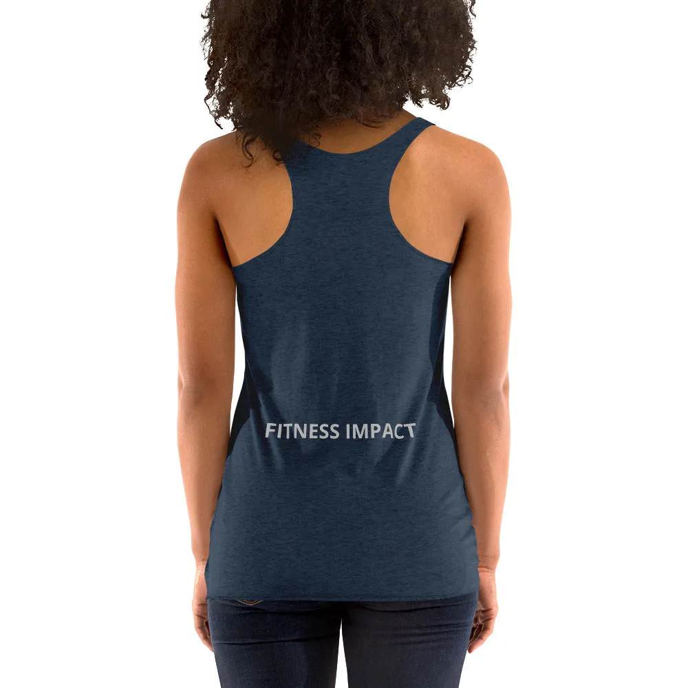 Women's Its Just Work Racerback Tank