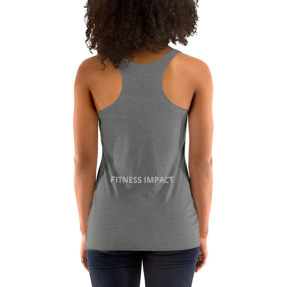 Women's Its Just Work Racerback Tank