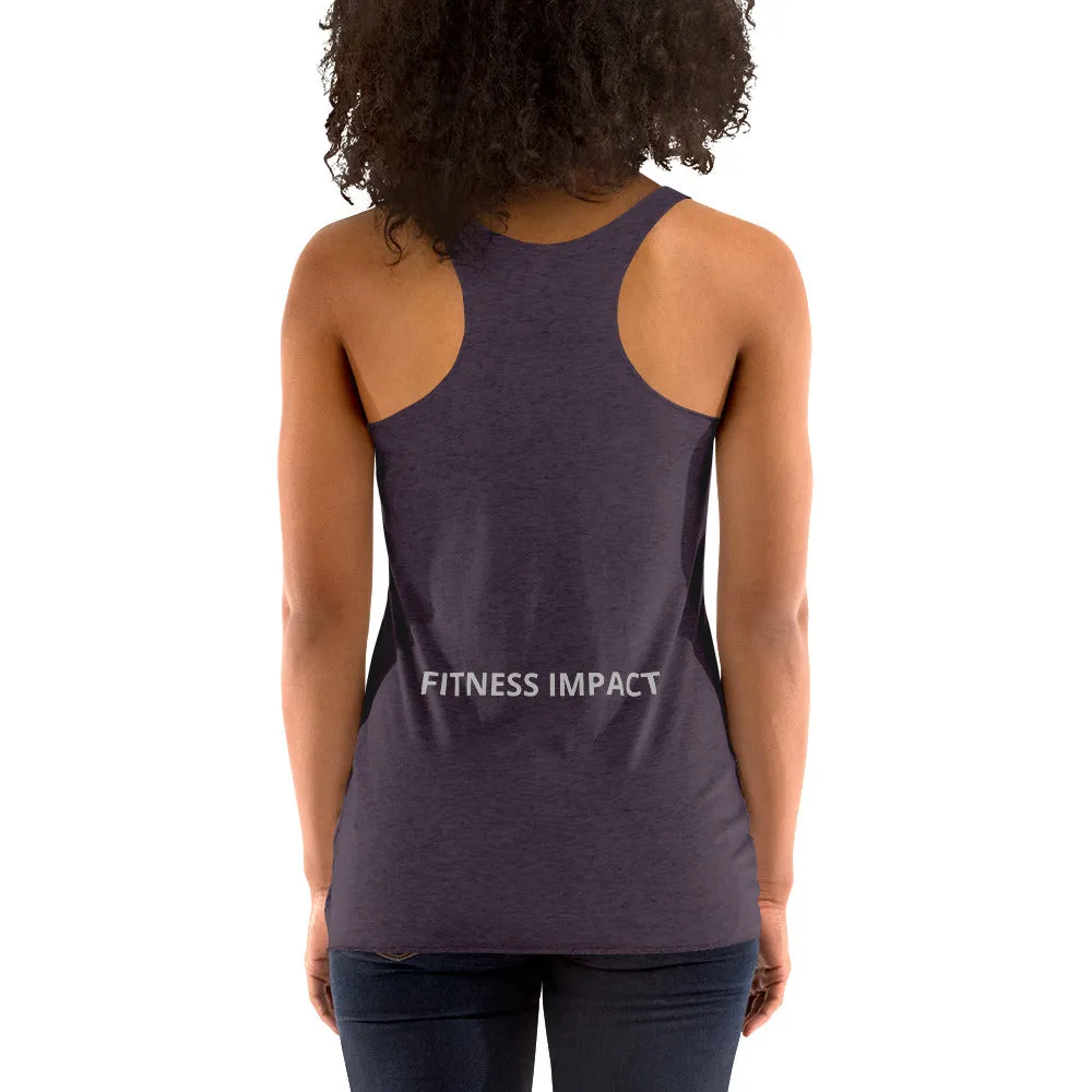 Women's Its Just Work Racerback Tank