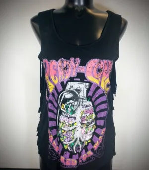 Women's Lethal Angel - Ready for Love Fringe Tank Top