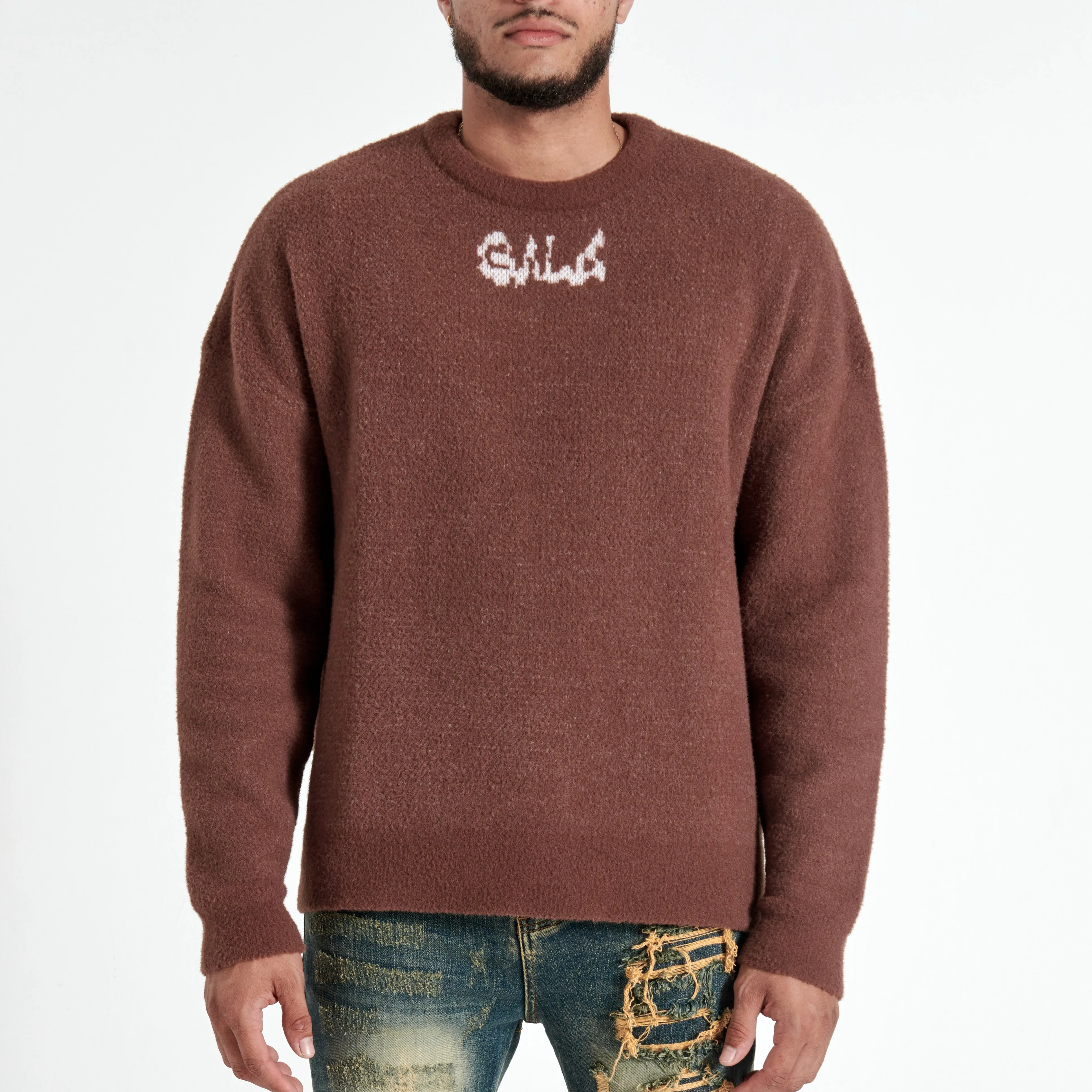 WONDER MOHAIR SWEATER (FUDGE)