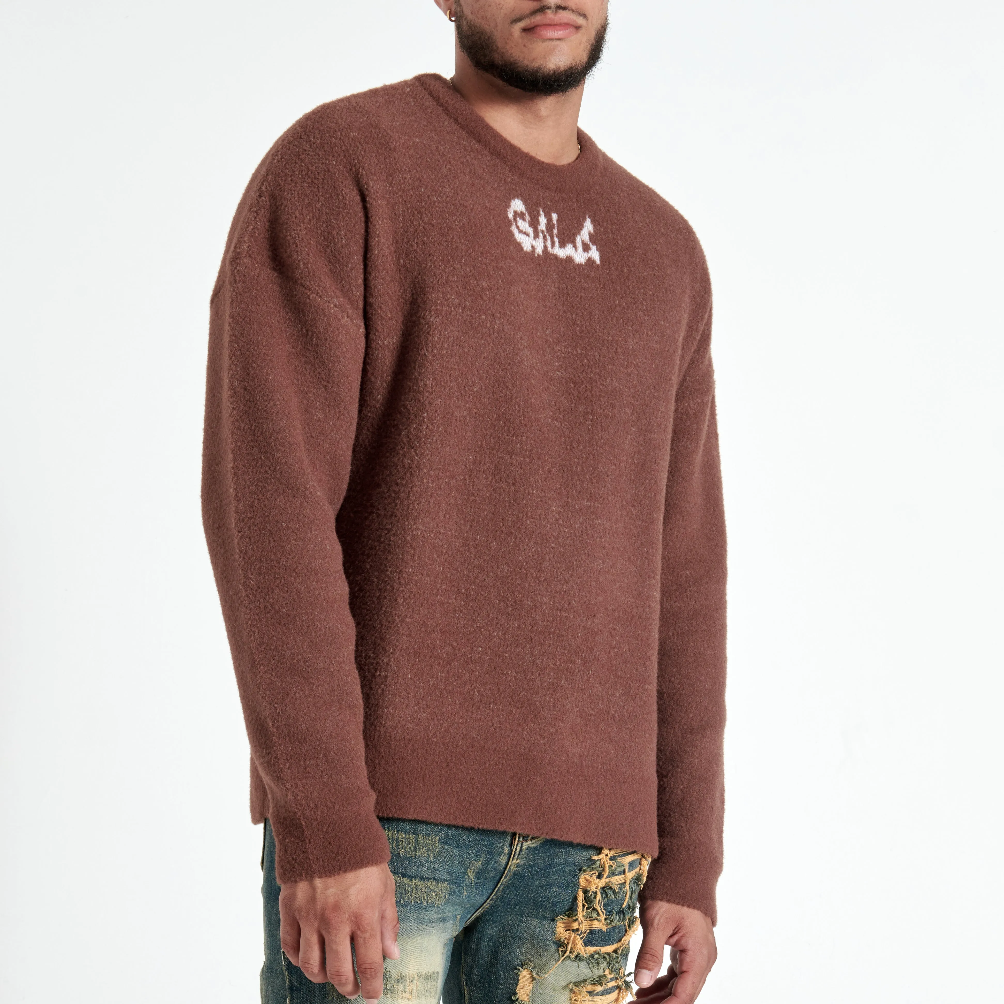 WONDER MOHAIR SWEATER (FUDGE)