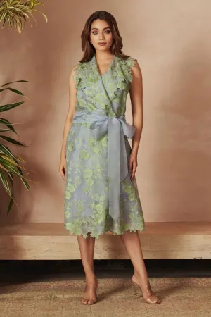 WRAP JACKET DRESS SET