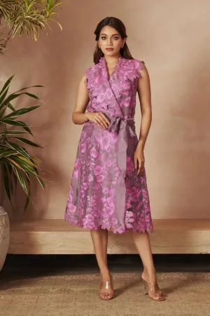 WRAP JACKET DRESS SET