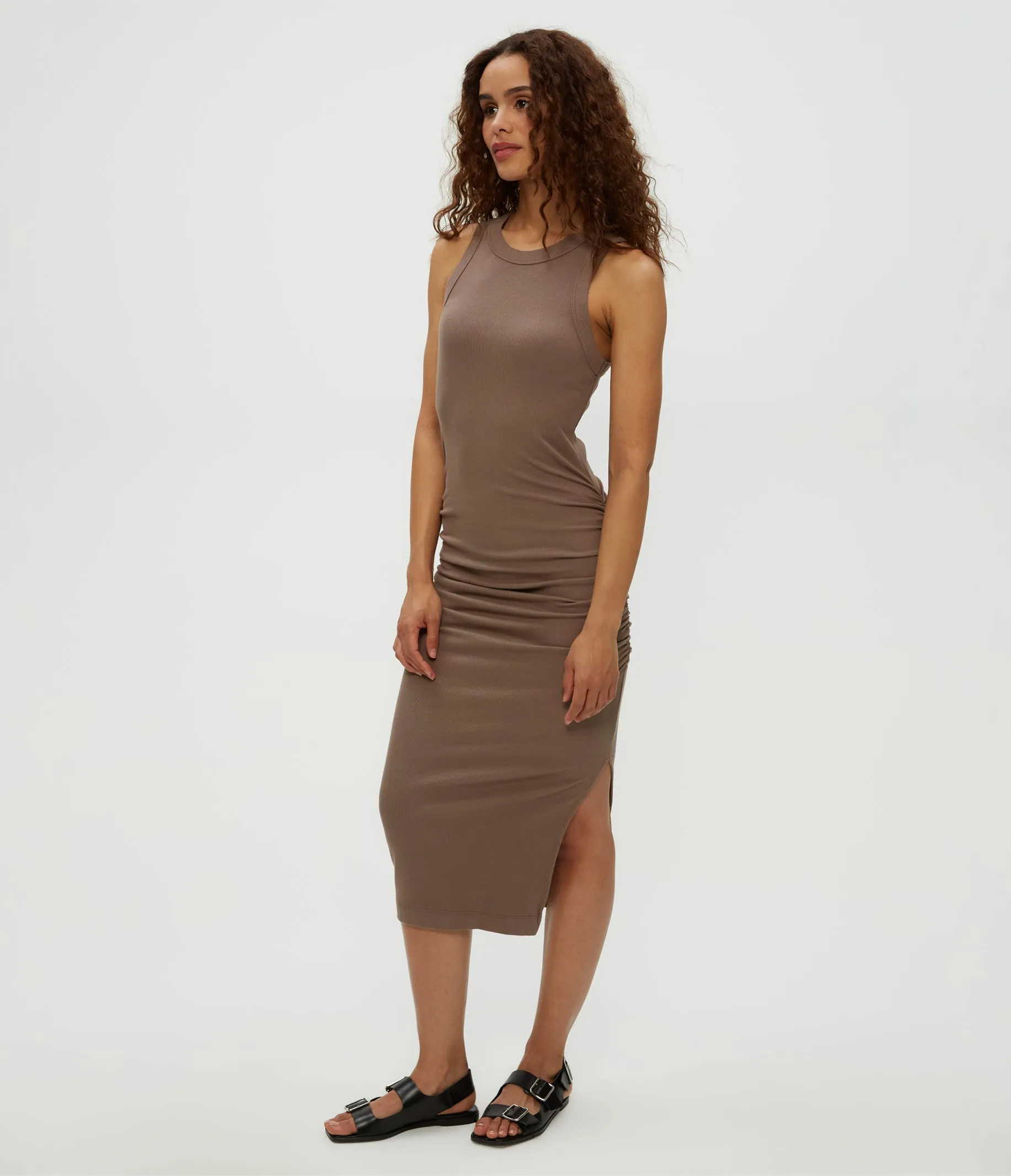Wren Ribbed Midi Dress